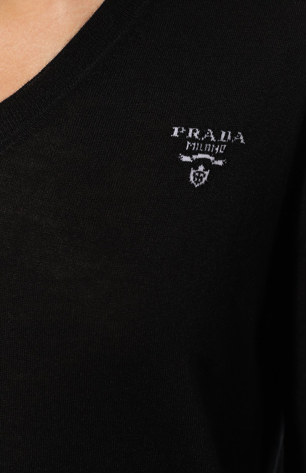 Кашемировый пуловер PRADA, арт. P24Q1U-102T-F0002-221, фото 5