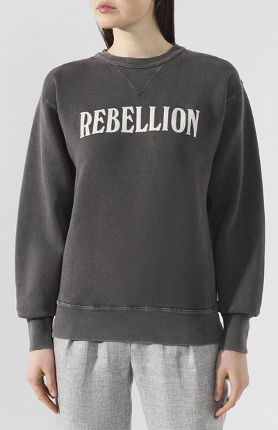 Хлопковый свитшот ISABEL MARANT ETOILE, арт. SW0089-20P037E/RISE, фото 3