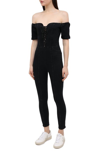 Джинсовый комбинезон 3X1, арт. WR0060986/DARK BLACK, фото 3