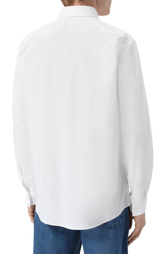 Хлопковая сорочка HUGO 50519812 Белый  50519812 Фото 4