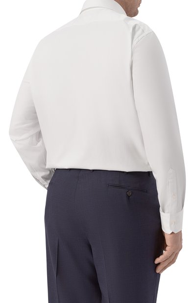 Хлопковая сорочка ZILLI, арт. F0RG01M010059654U, фото 4