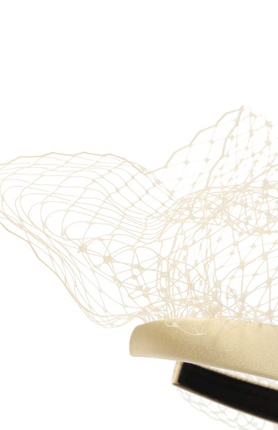 Ободок для волос PANFIL бежевого цвета по цене 9000 руб., арт. 11S-VL, фото 3 Ободок для волос PANFIL, арт. 11S-VL, фото 3