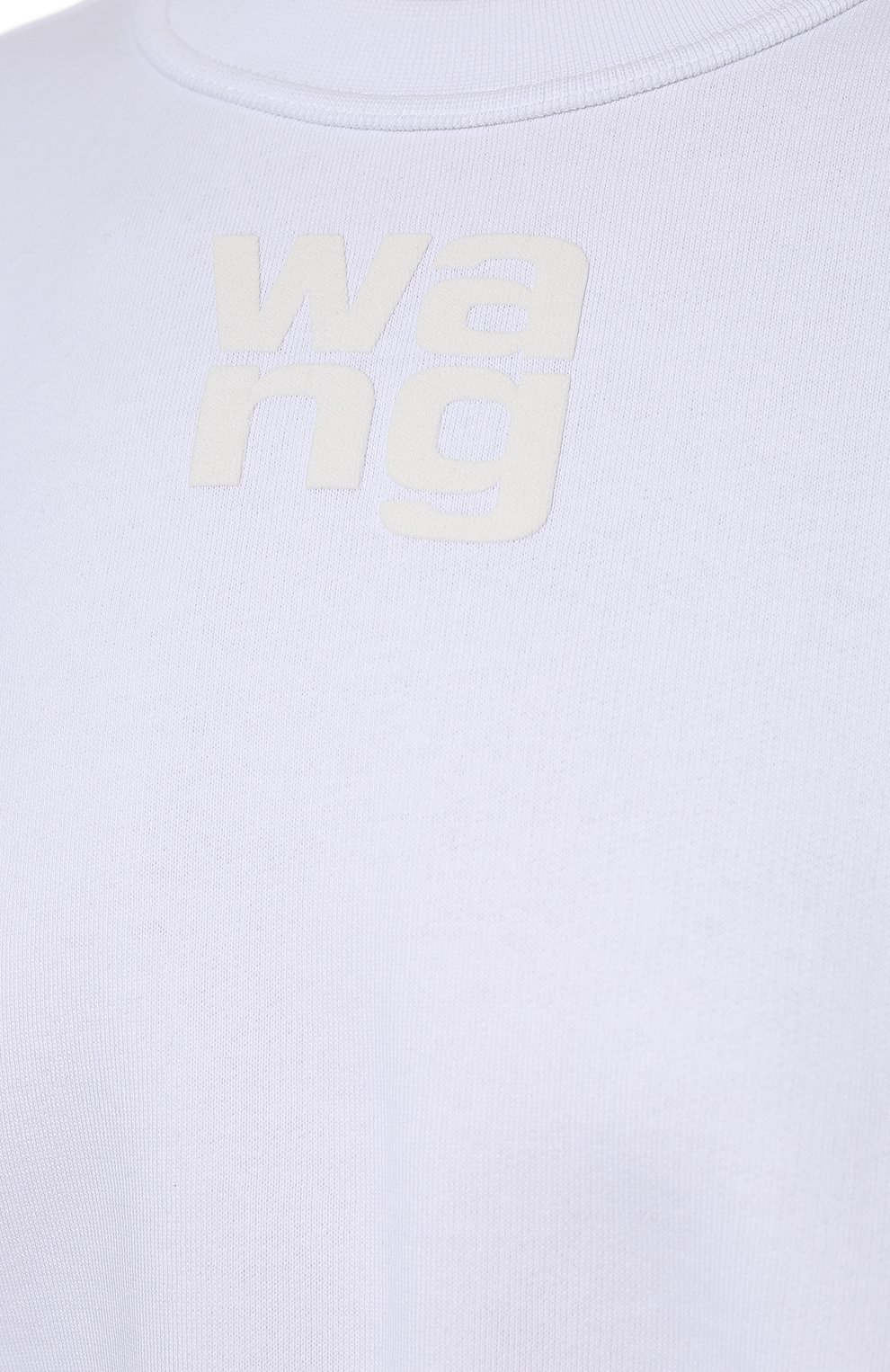 Хлопковый свитшот ALEXANDERWANG.T белого цвета по цене 26200 руб., арт. 4CC3211285, фото 5 Хлопковый свитшот ALEXANDERWANG.T, арт. 4CC3211285, фото 5