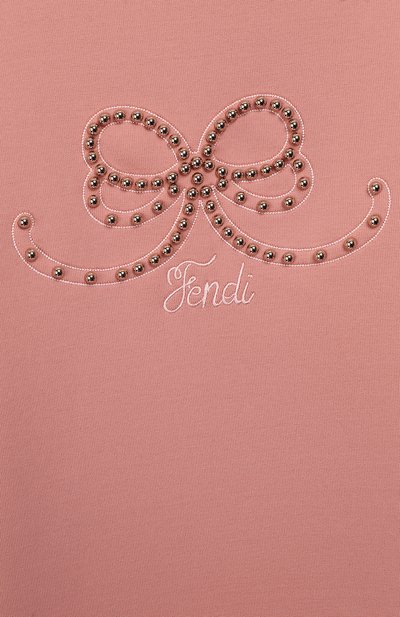 Платье прямого кроя с декором FENDI, арт. JFB204/A4R2/6A-8A, фото 3