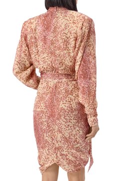 Платье из вискозы и шелка ISABEL MARANT, арт. 25PR00648FE/C1J06I, фото 4