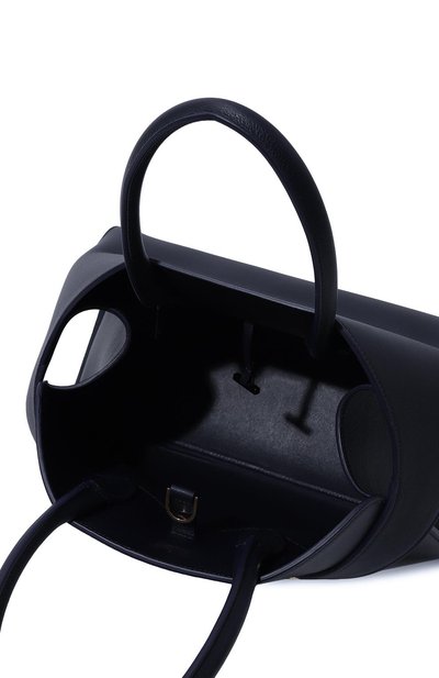 Сумка hug medium FERRAGAMO темно-синего цвета по цене 343000 руб., арт. 215608/766, фото 5 Сумка hug medium FERRAGAMO, арт. 215608/766, фото 5
