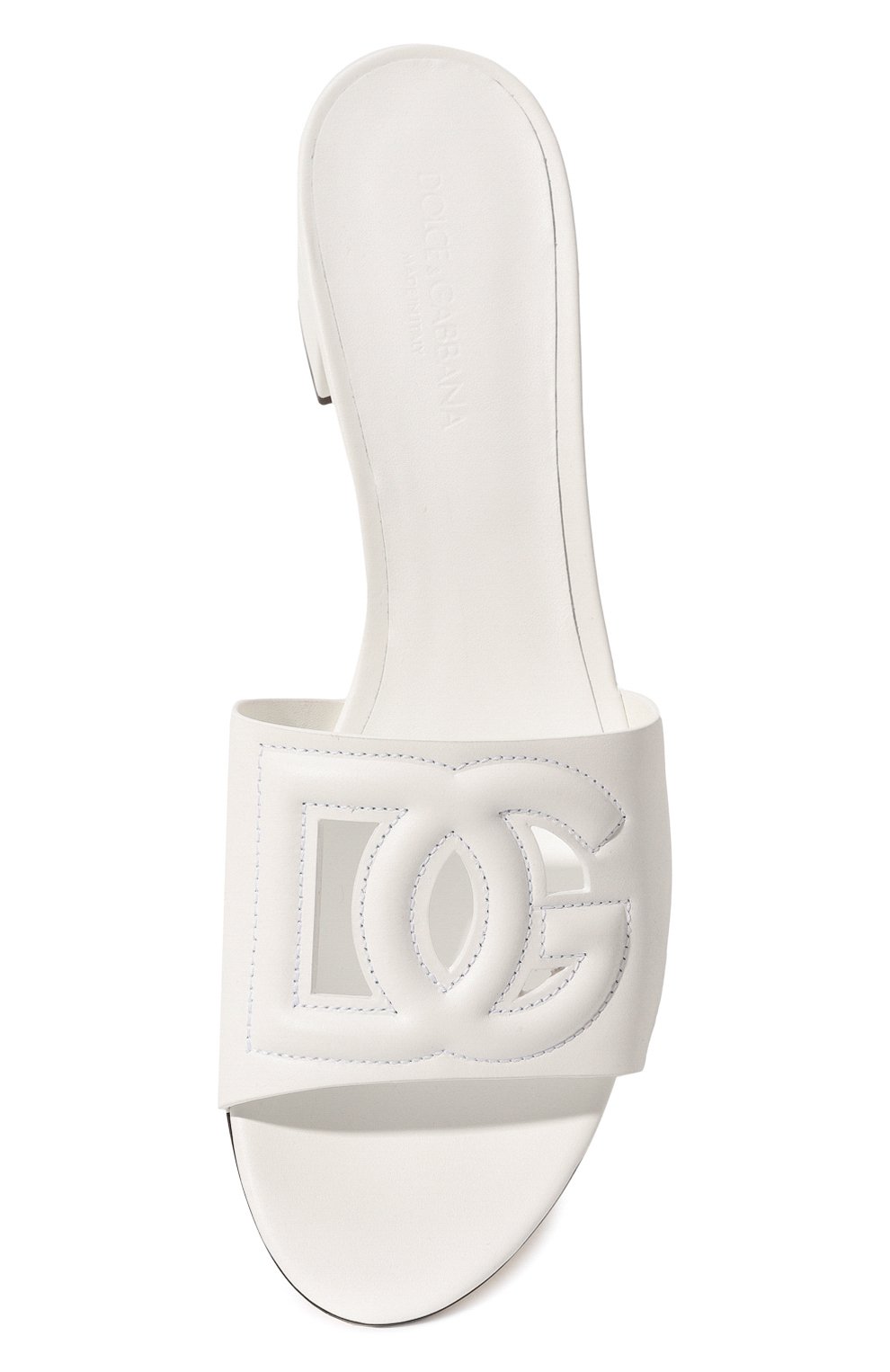 Кожаные мюли bianca DOLCE & GABBANA, арт. CR1755/AY329, фото 6