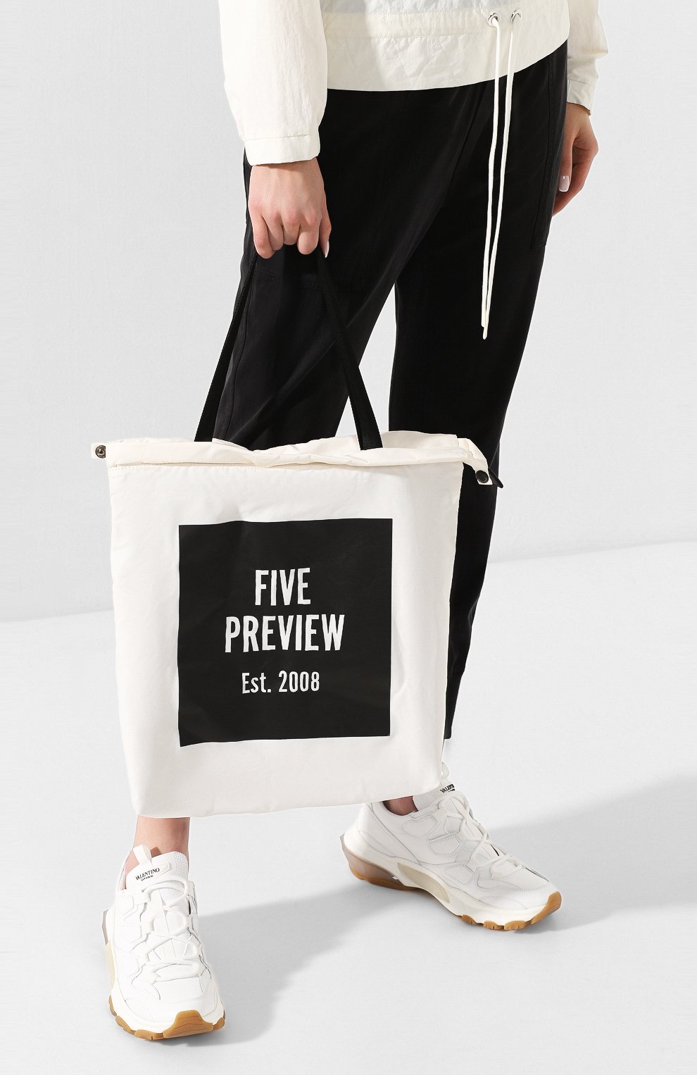 Рюкзак 5PREVIEW белого цвета по цене 19600 руб., арт. W500, фото 5 Рюкзак 5PREVIEW, арт. W500, фото 5