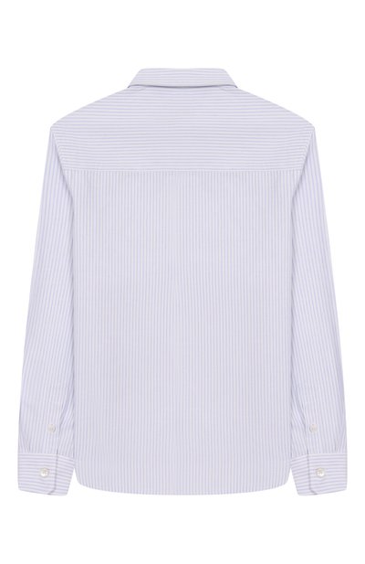 Хлопковая рубашка GOLDEN GOOSE DELUXE BRAND голубого цвета по цене 22950 руб., арт. GKP01397.P002296, фото 2 Хлопковая рубашка GOLDEN GOOSE DELUXE BRAND, арт. GKP01397.P002296, фото 2