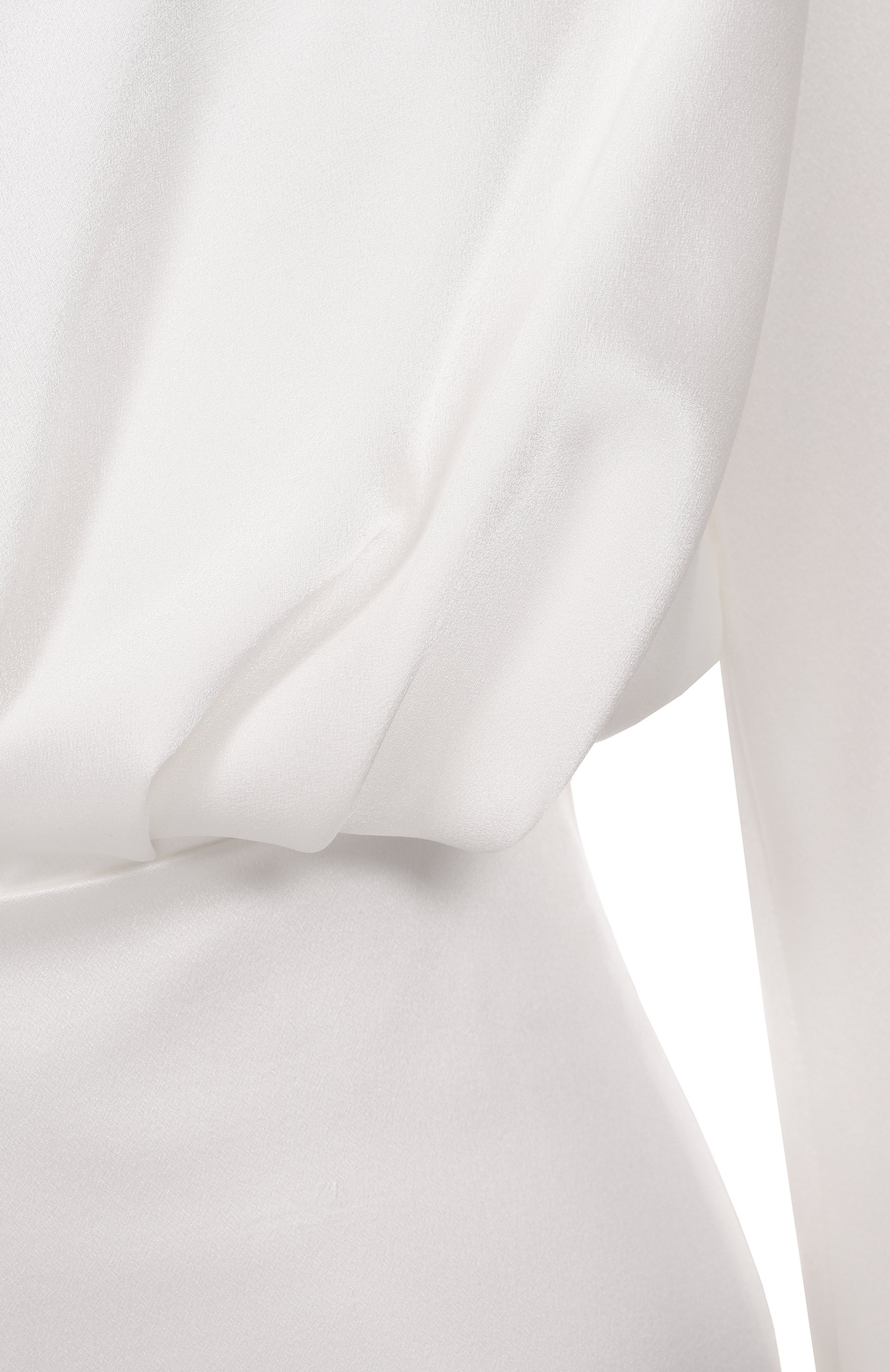 Шелковое платье LOUVE белого цвета по цене 240000 руб., арт. 25-01-01-21-01-01-06, фото 6 Шелковое платье LOUVE, арт. 25-01-01-21-01-01-06, фото 6