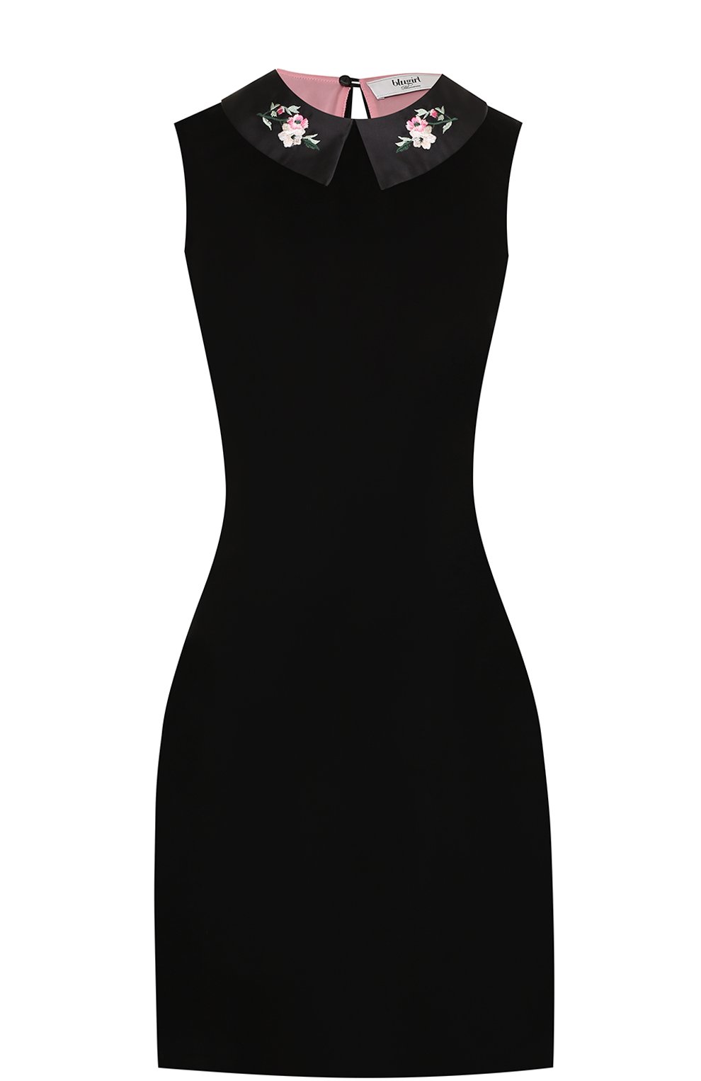 Бархатное мини-платье с декорированным воротником BLUGIRL, арт. 4406, фото 1