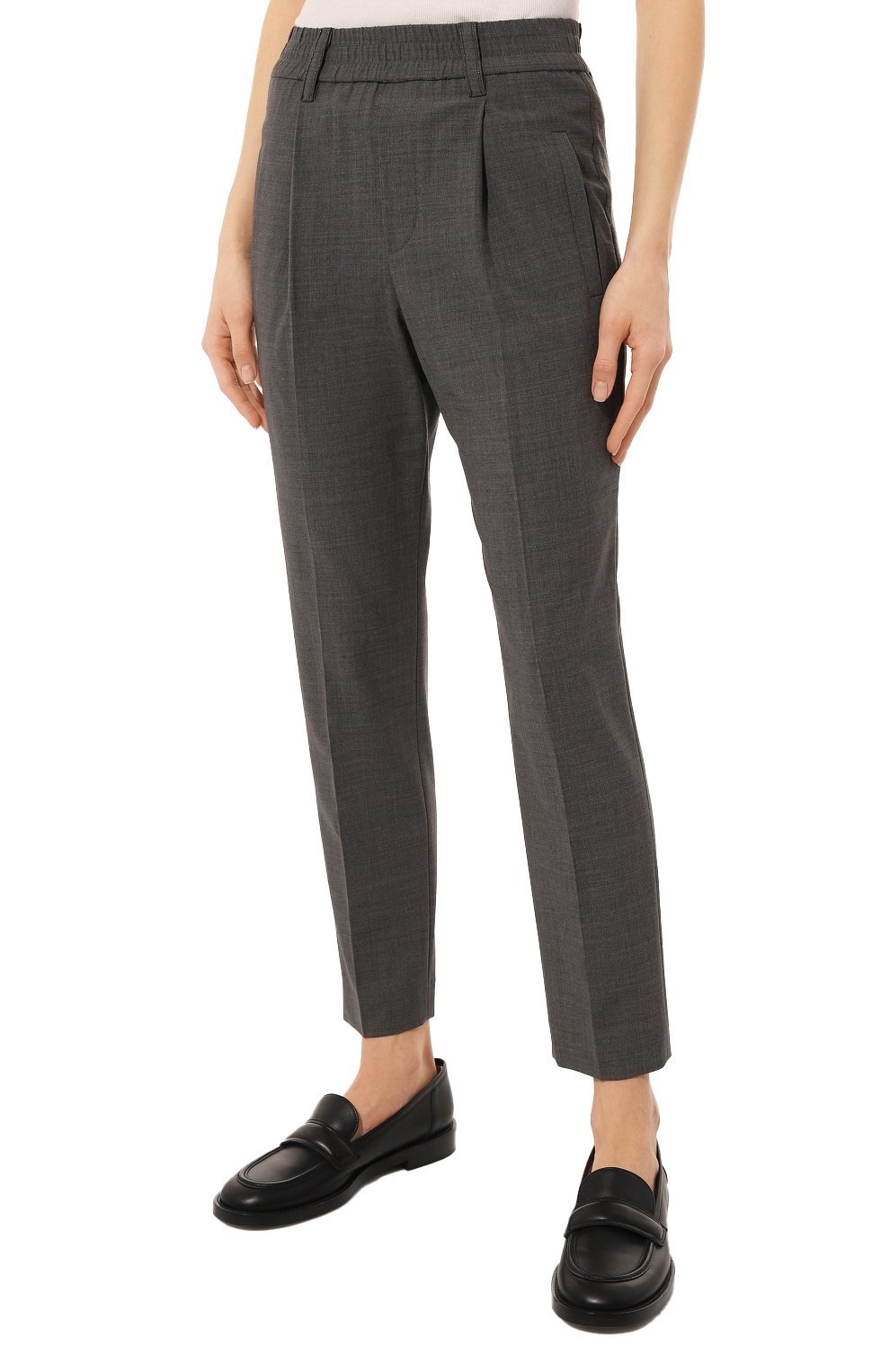 Шерстяные брюки BRUNELLO CUCINELLI, арт. M0W07B1031, фото 3