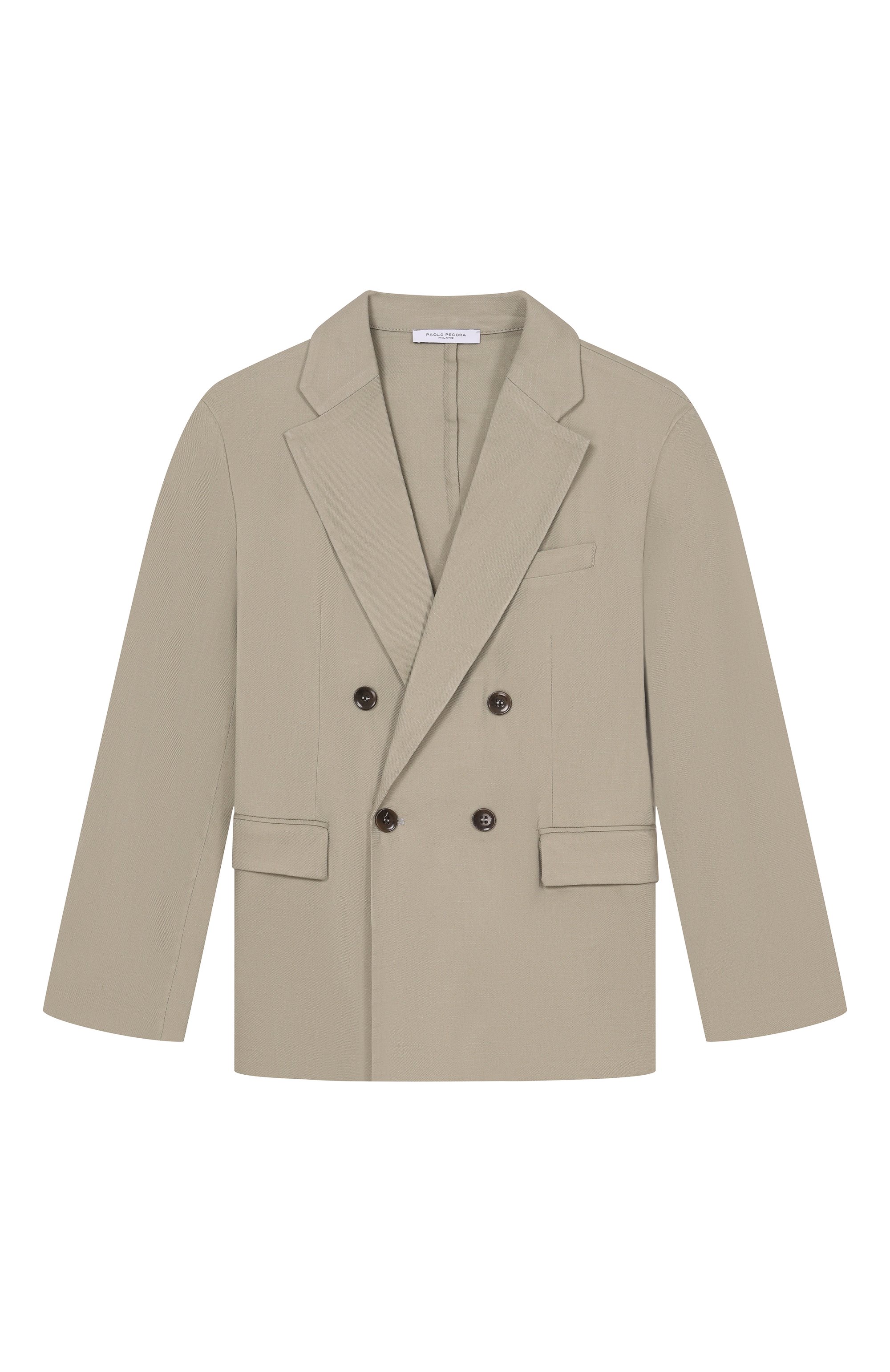 Пиджак из вискозы и льна PAOLO PECORA MILANO, арт. PP4185_001, фото 1