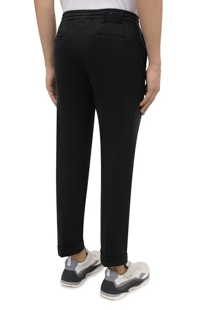 Брюки KITON черного цвета по цене 89950 руб., арт. UFPLACJ0344A, фото 4 Брюки KITON, арт. UFPLACJ0344A, фото 4