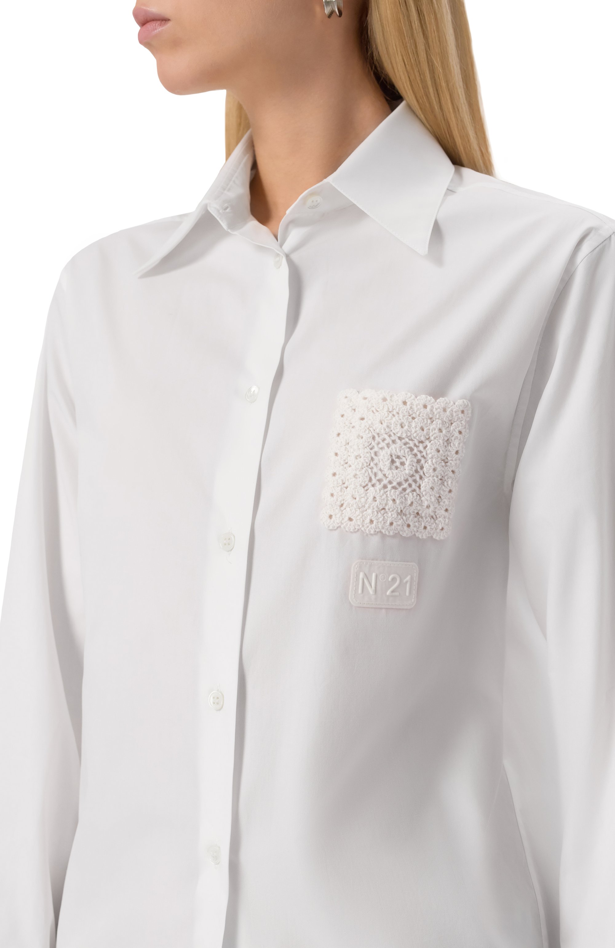 Хлопковая рубашка N21, арт. G021/0132, фото 5