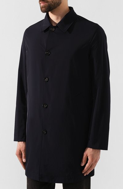 Плащ ZEGNA темно-синего цвета по цене 267000 руб., арт. UTT30/T308, фото 3 Плащ ZEGNA, арт. UTT30/T308, фото 3