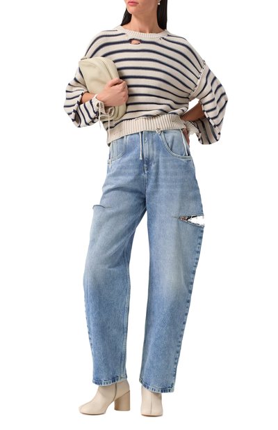 Хлопковый свитер MM6, арт. S52HL0042/M13080, фото 2