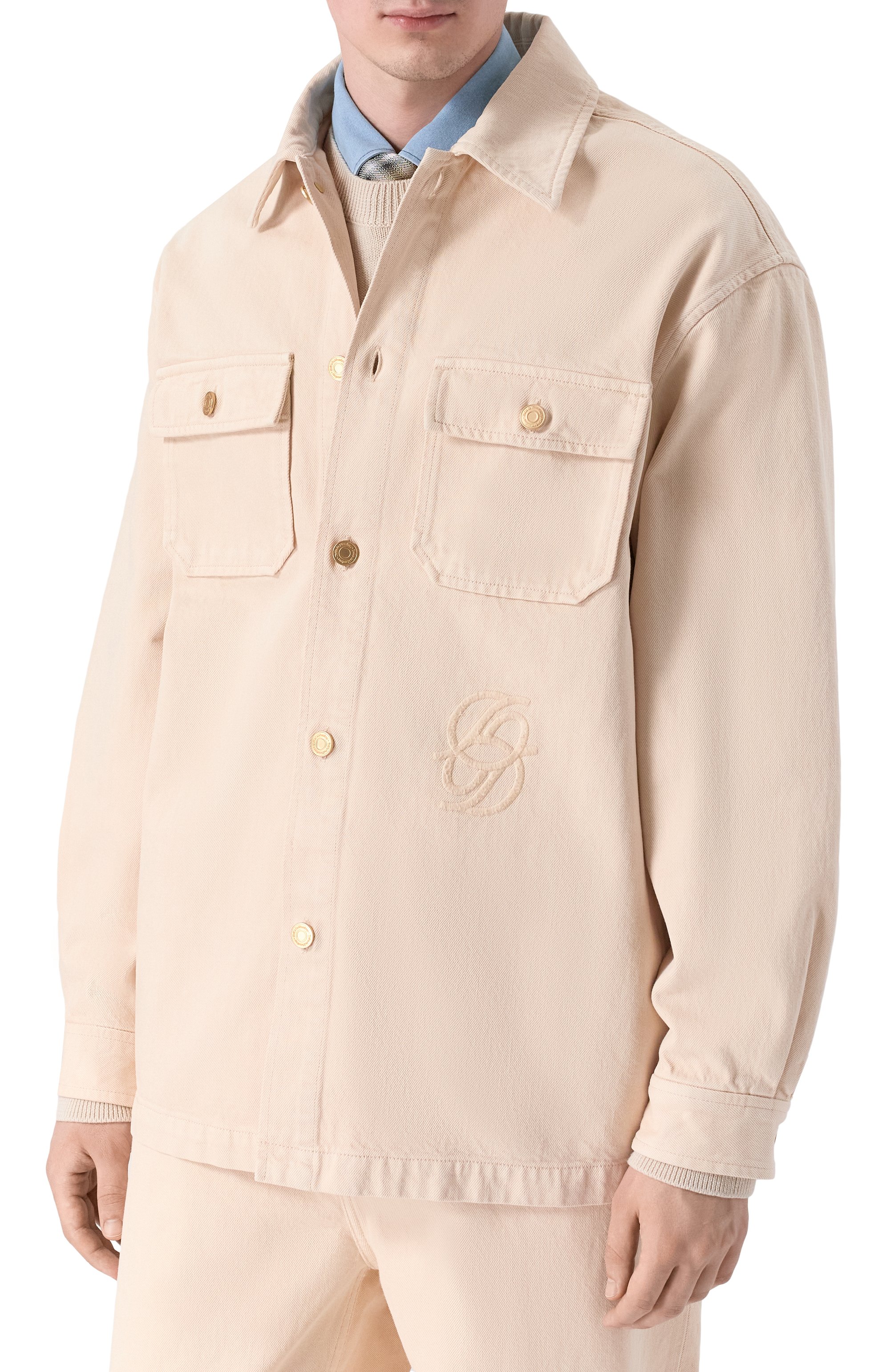 Джинсовая рубаш ка DROLE DE MONSIEUR, арт. J-JT269-C0243-SD, фото 3