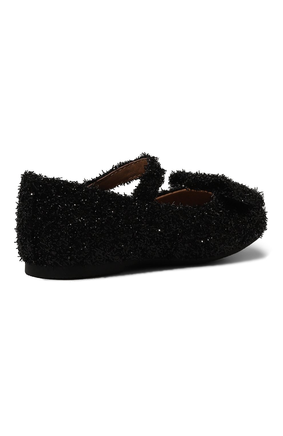 Балетки AGE OF INNOCENCE черного цвета по цене 14100 руб., арт. 000013/ELLEN LUREX/25, фото 3 Балетки AGE OF INNOCENCE, арт. 000013/ELLEN LUREX/25, фото 3