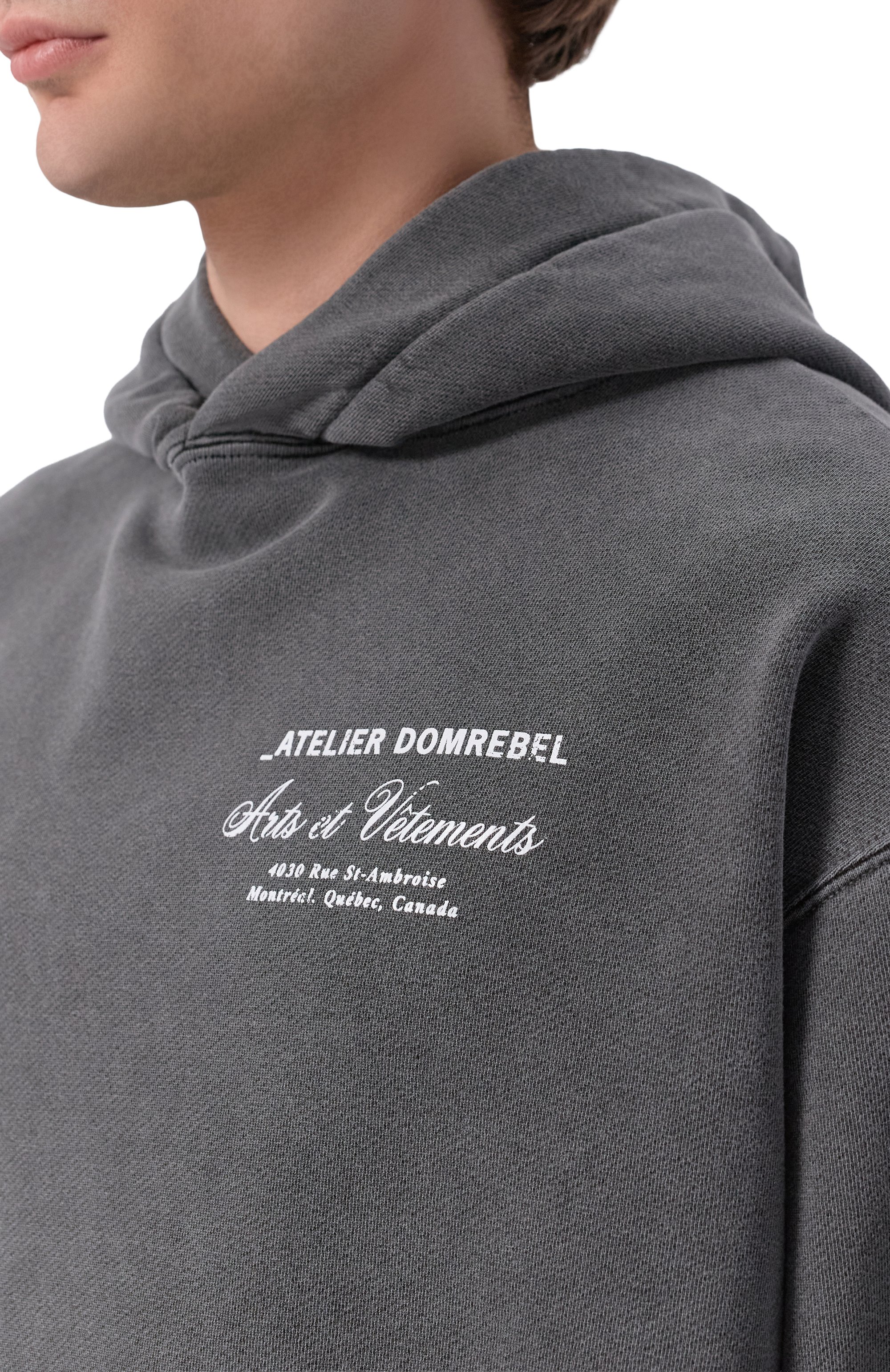 Хлопковое худи DOMREBEL, арт. M ARTS VETEMENTS/PULL0VER H00DIE, фото 5