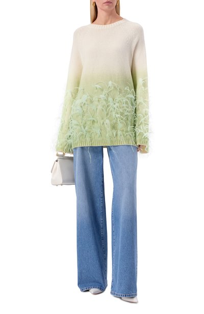 Свитер из шерсти и кашемира ELIE SAAB, арт. T0100, фото 2