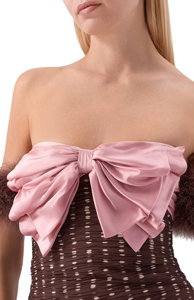 Шелковое платье VALENTINO, арт. 8B3VDMY1/A25, фото 4