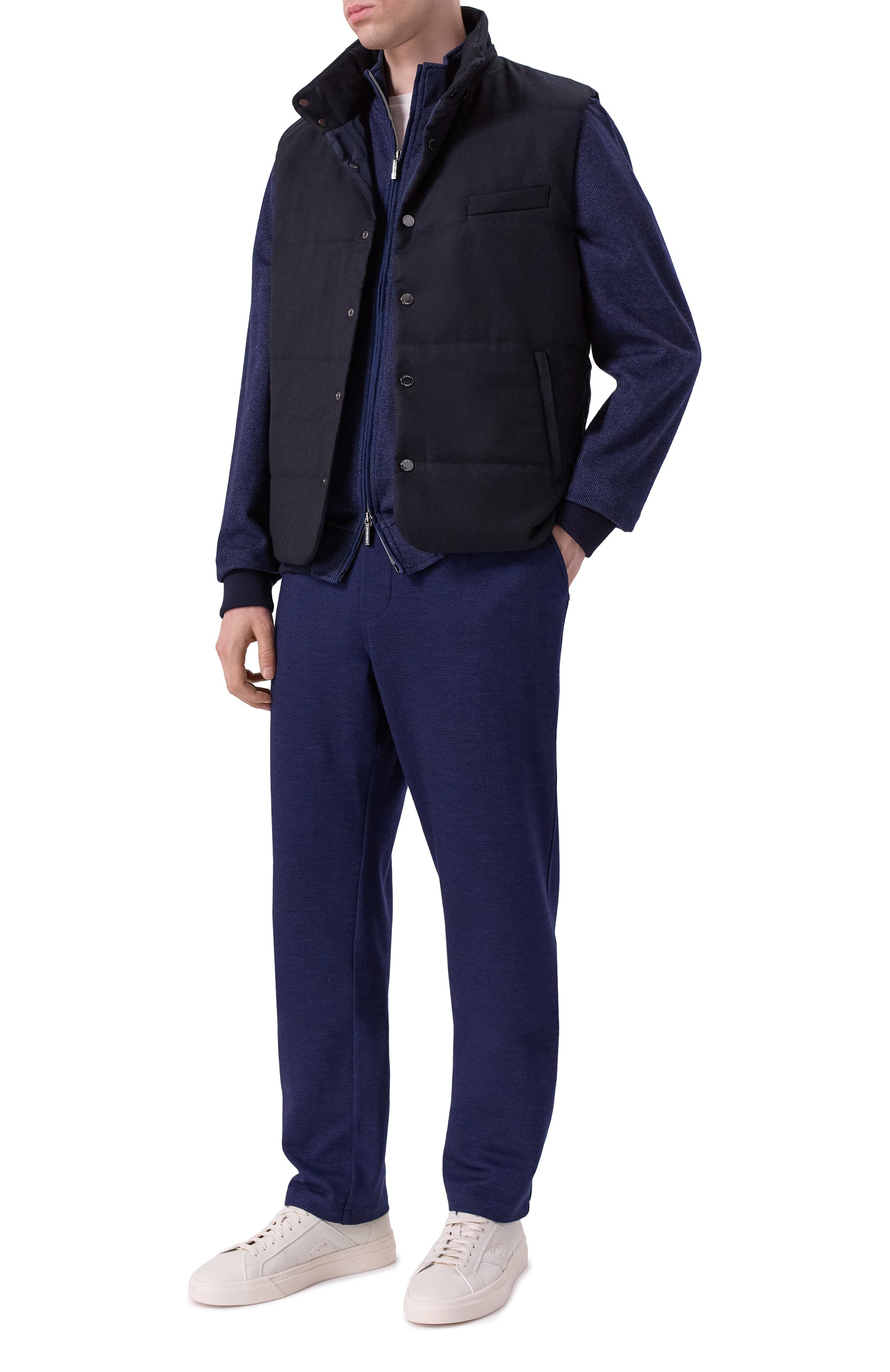 Толстовка из шерсти и хлопка CAPOBIANCO, арт. 19M454.SP00., фото 2