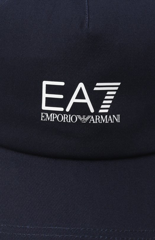 Хлопковая бейсболка EA7 7X000609/AF15502 Синий  7X000609/AF15502 Фото 3