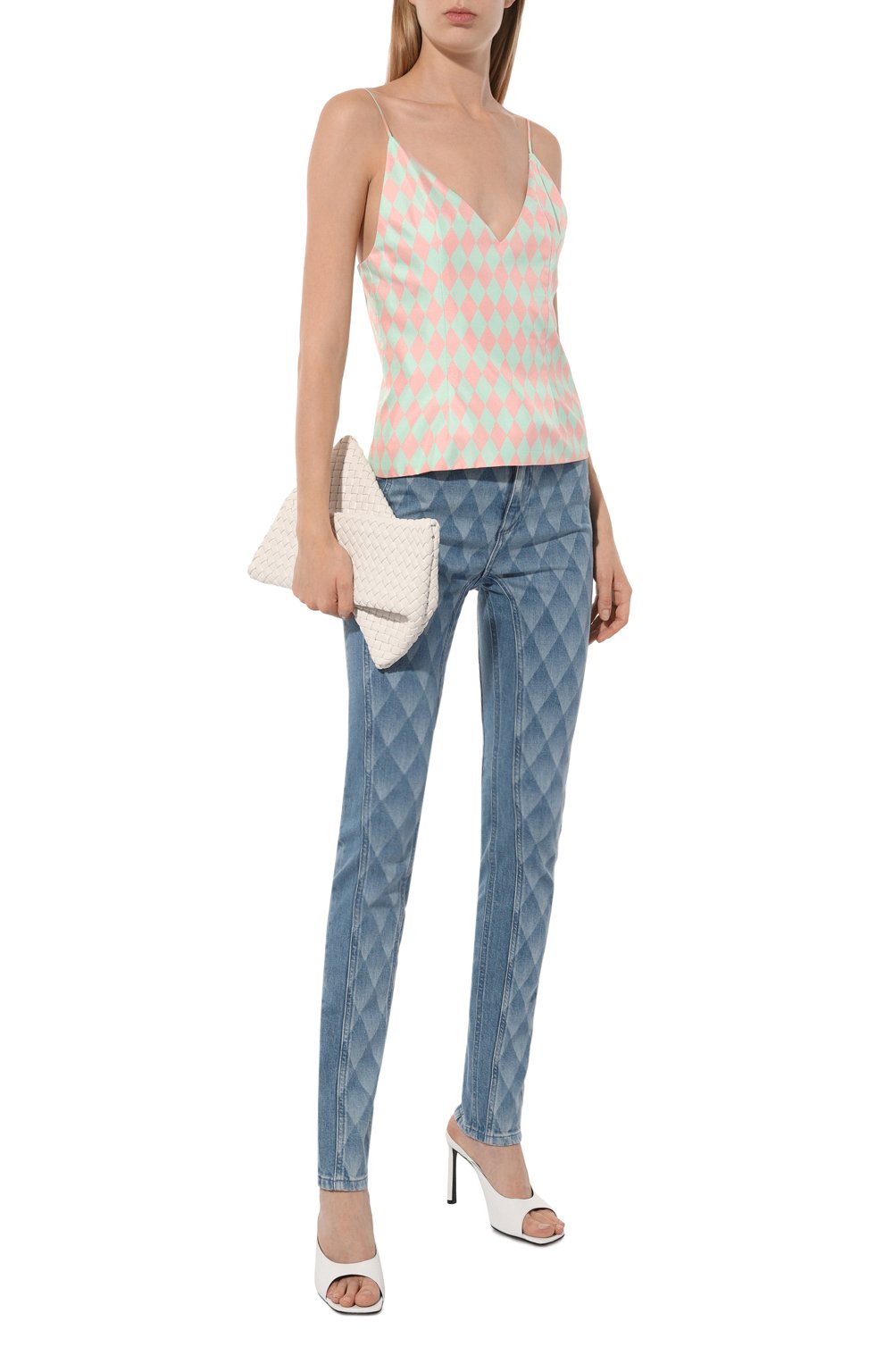 Шелковый топ BALMAIN, арт. DF1AD231/SE01, фото 2