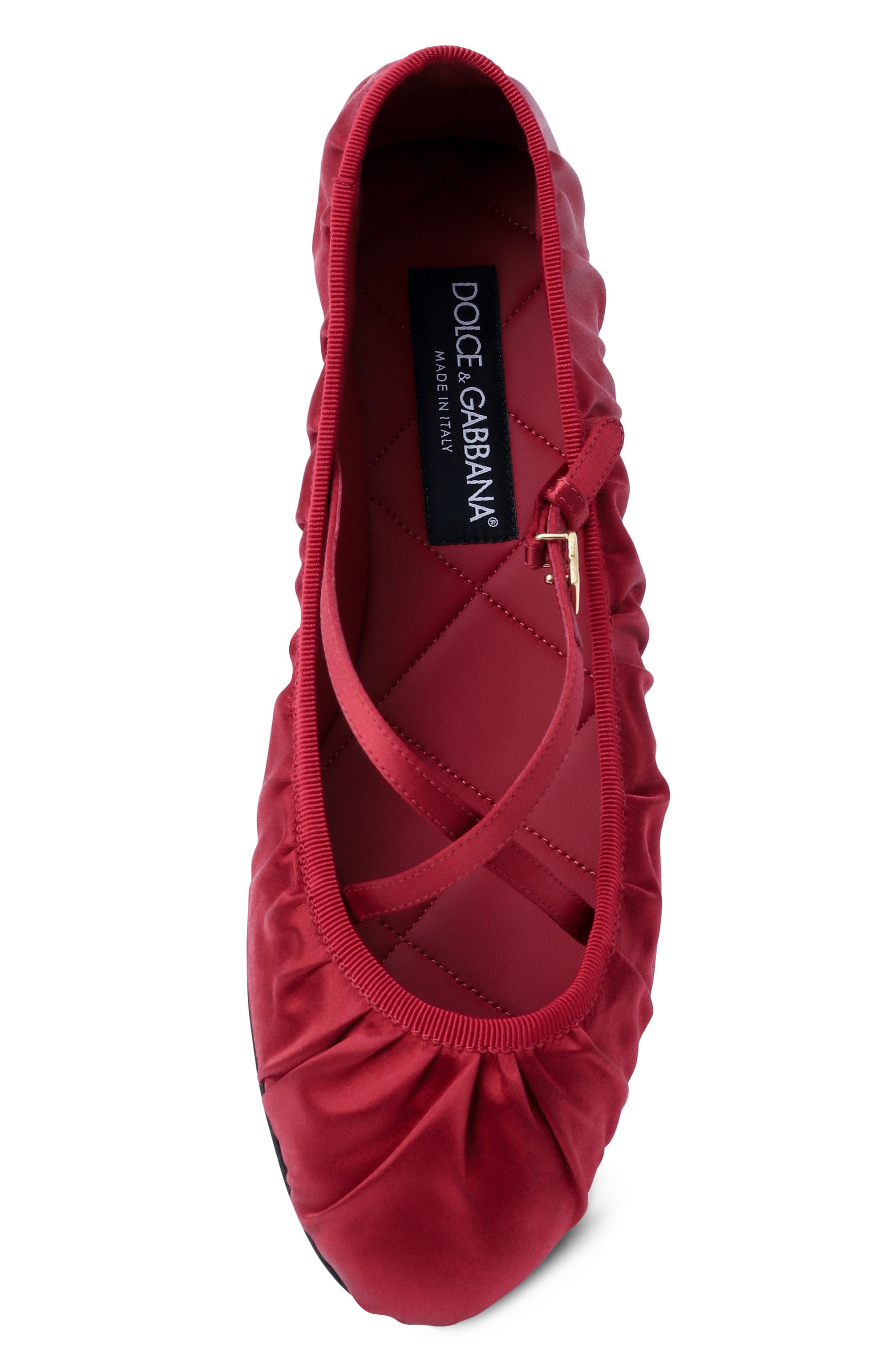 Текстильные балетки vally DOLCE & GABBANA, арт. CB0258/AD160, фото 6