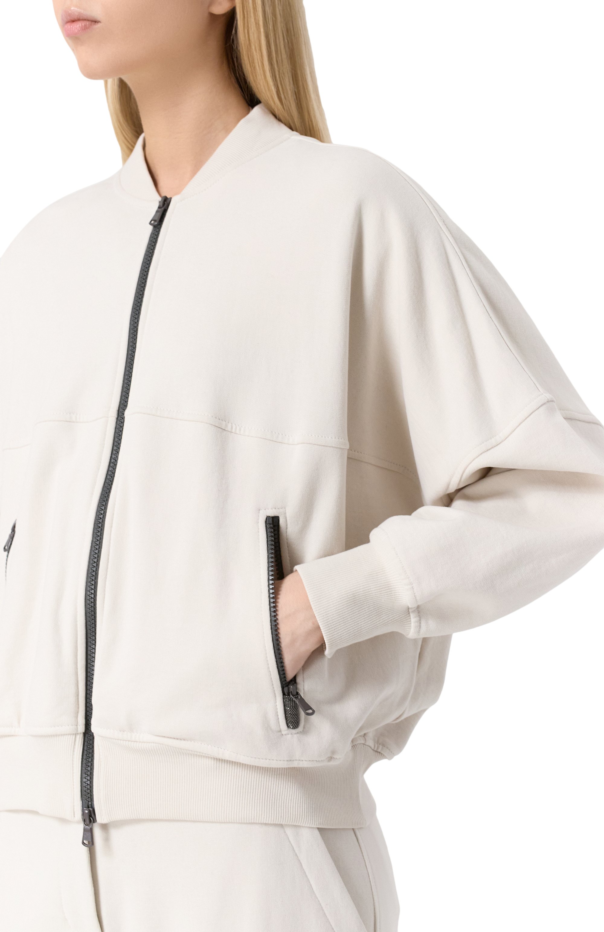 Хлопковая толстовка BRUNELLO CUCINELLI, арт. MN05NVC306, фото 5