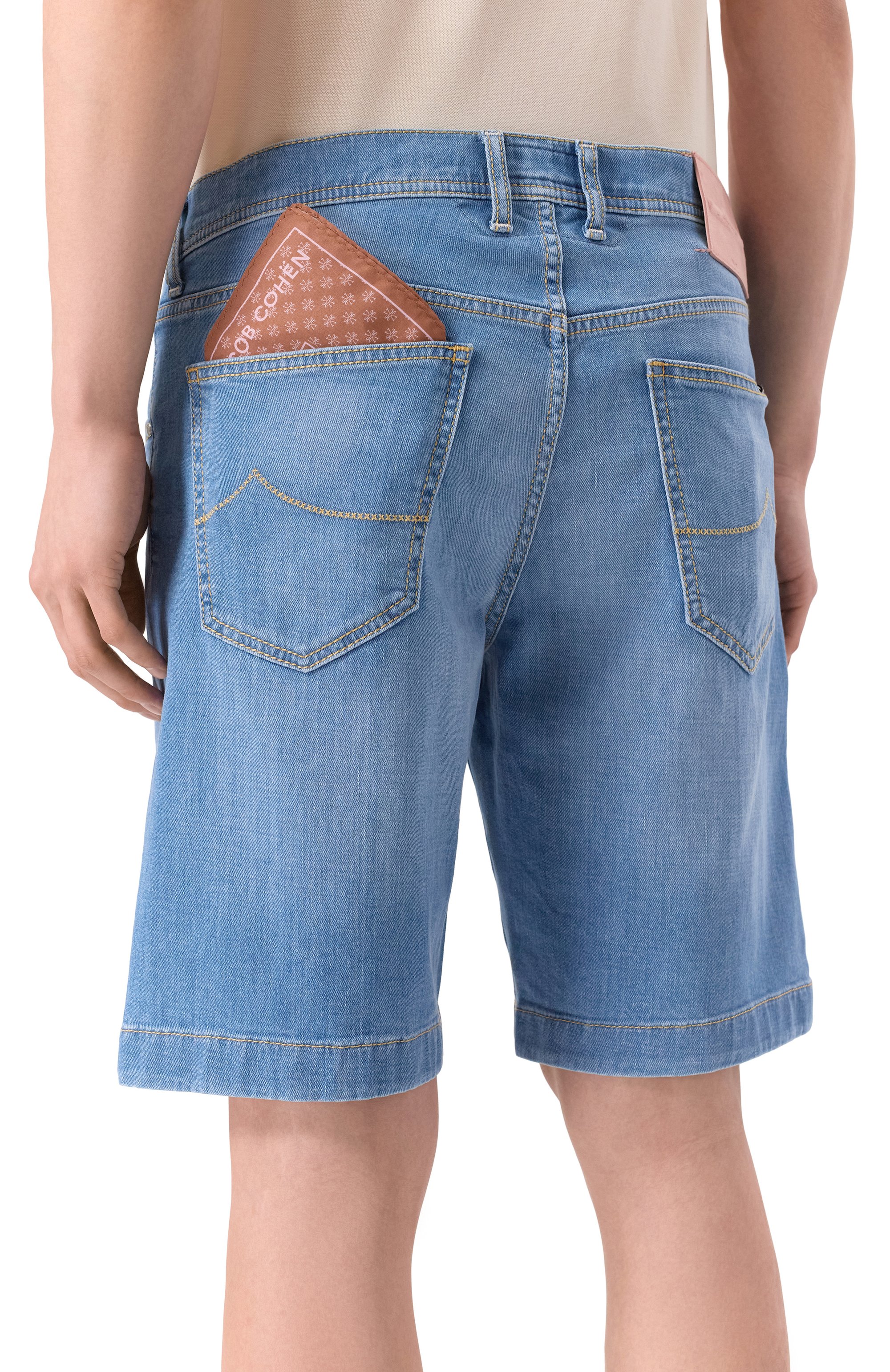 Джинсовые шорты nicolas JACOB COHEN, арт. JUM_0E001 031 S2851 V1, фото 4