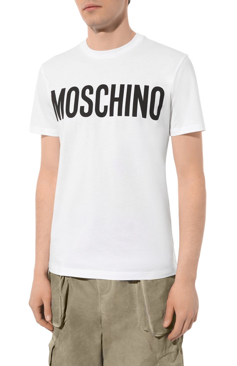 Хлопковая футболка MOSCHINO, арт. A0701/2041, фото 3