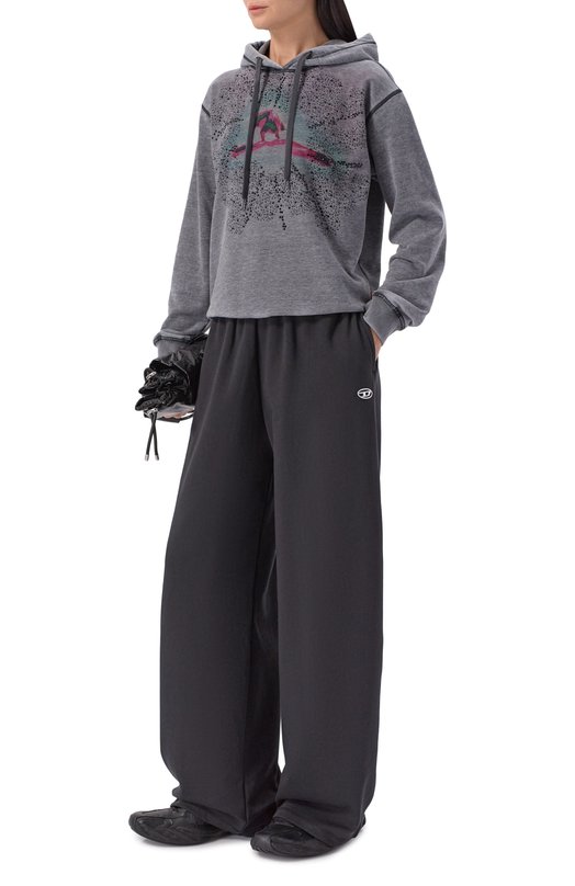 Худи Diesel A21863/0SLCZ Серый  A21863/0SLCZ Фото 2