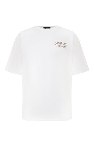 Мужская хлопковая футболка COMME DES FUCKDOWN, арт. CFABW01670