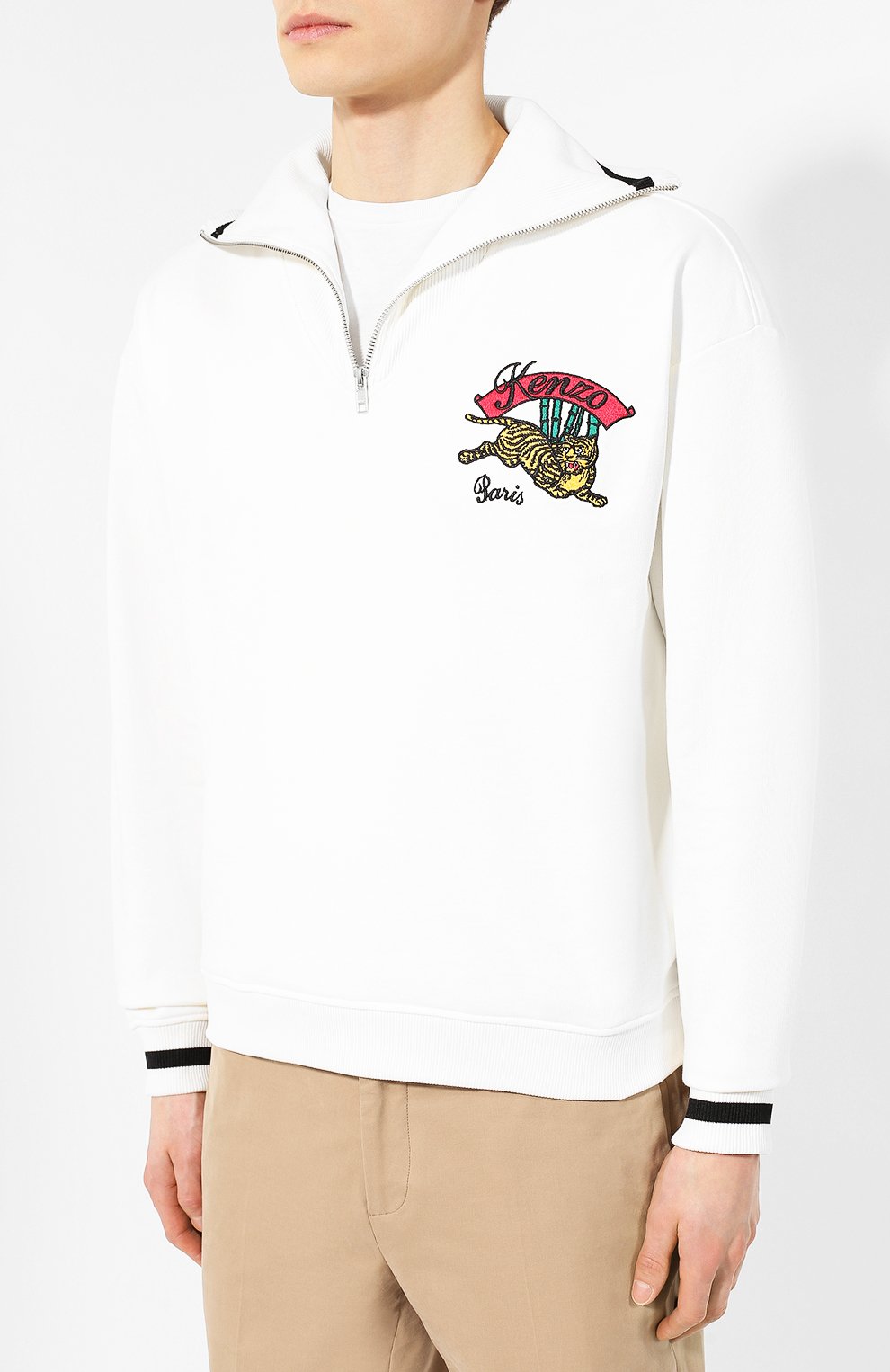 Хлопковый джемпер KENZO, арт. 5SW1974ME, фото 3