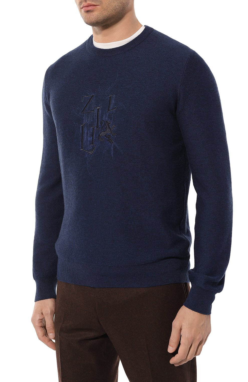 Джемпер из шерсти и кашемира ZILLI, арт. KRN001M0220VZF000, фото 3