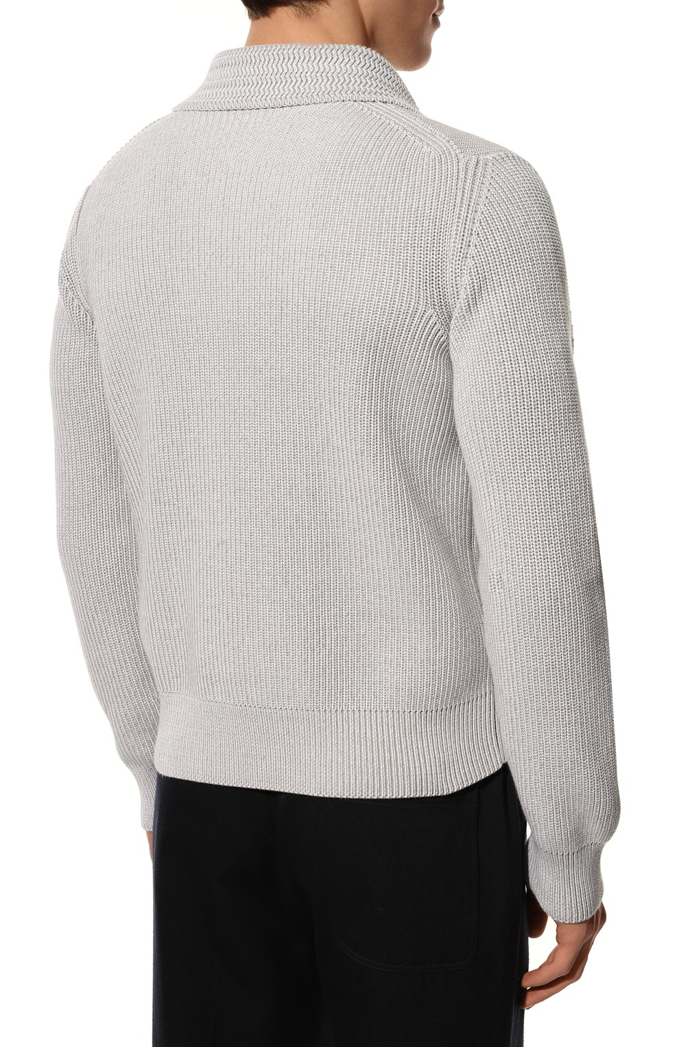 Кардиган из хлопка и шелка ZEGNA, арт. UZD82/155, фото 4