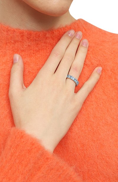 Кольцо matrix SWAROVSKI голубого цвета по цене 19500 руб., арт. 5661907, фото 2 Кольцо matrix SWAROVSKI, арт. 5661907, фото 2