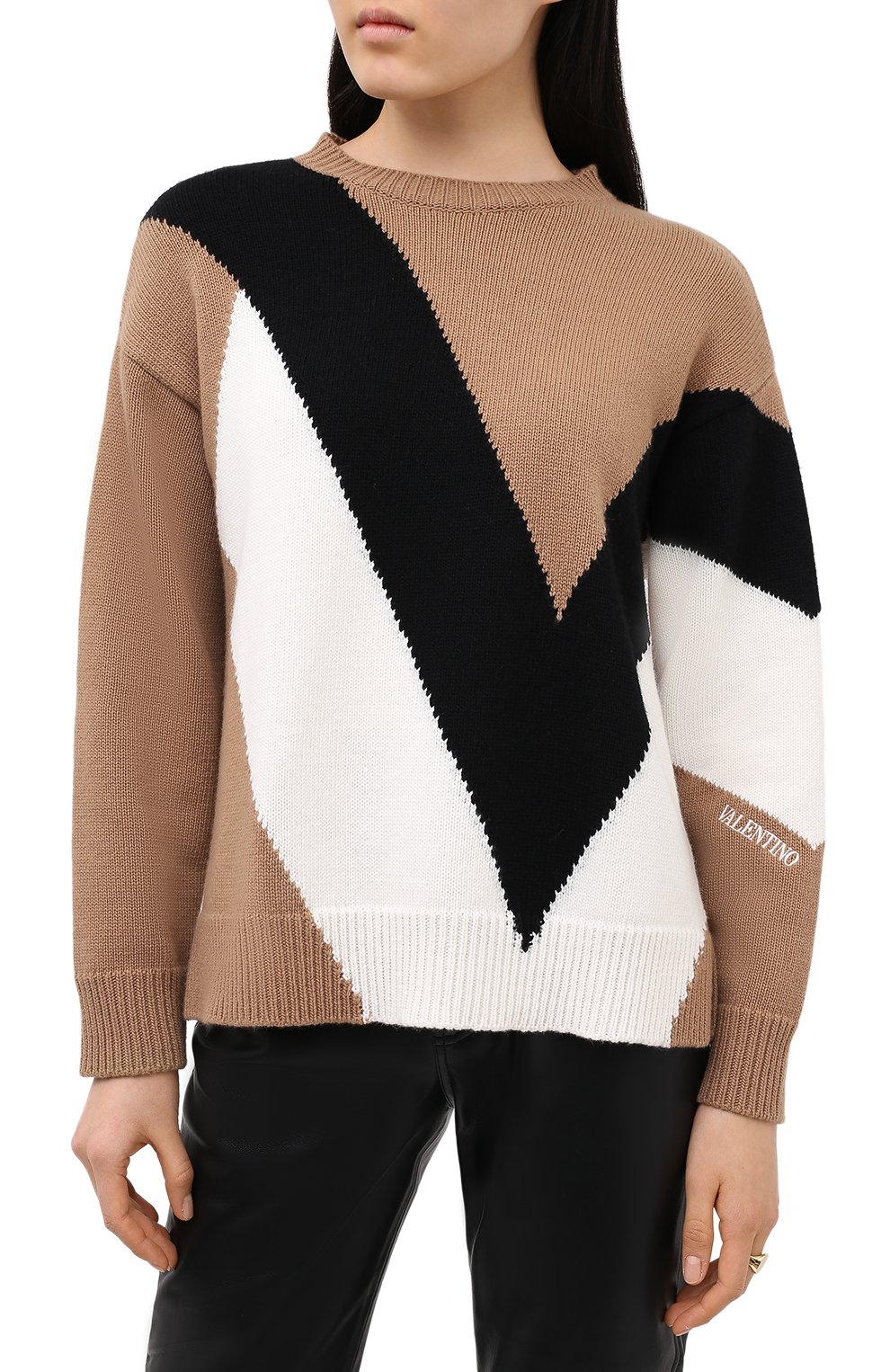 Свитер из шерсти и кашемира VALENTINO, арт. UB3KC15Q5NE, фото 3