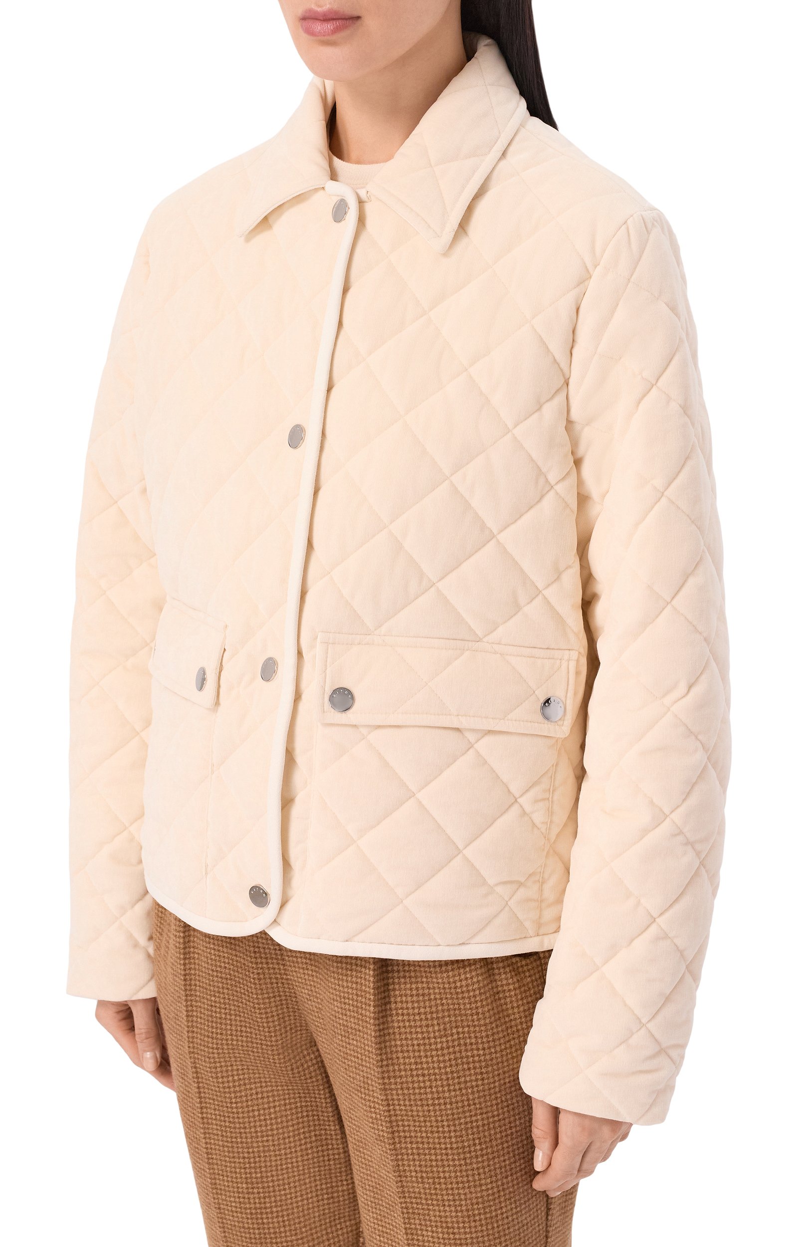 Вельветовая куртка KITON кремового цвета по цене 374000 руб., арт. D62629K0556L, фото 3 Вельветовая куртка KITON, арт. D62629K0556L, фото 3