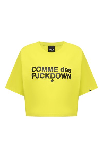 Женская хлопковая футболка COMME DES FUCKDOWN, арт. CDFD1342