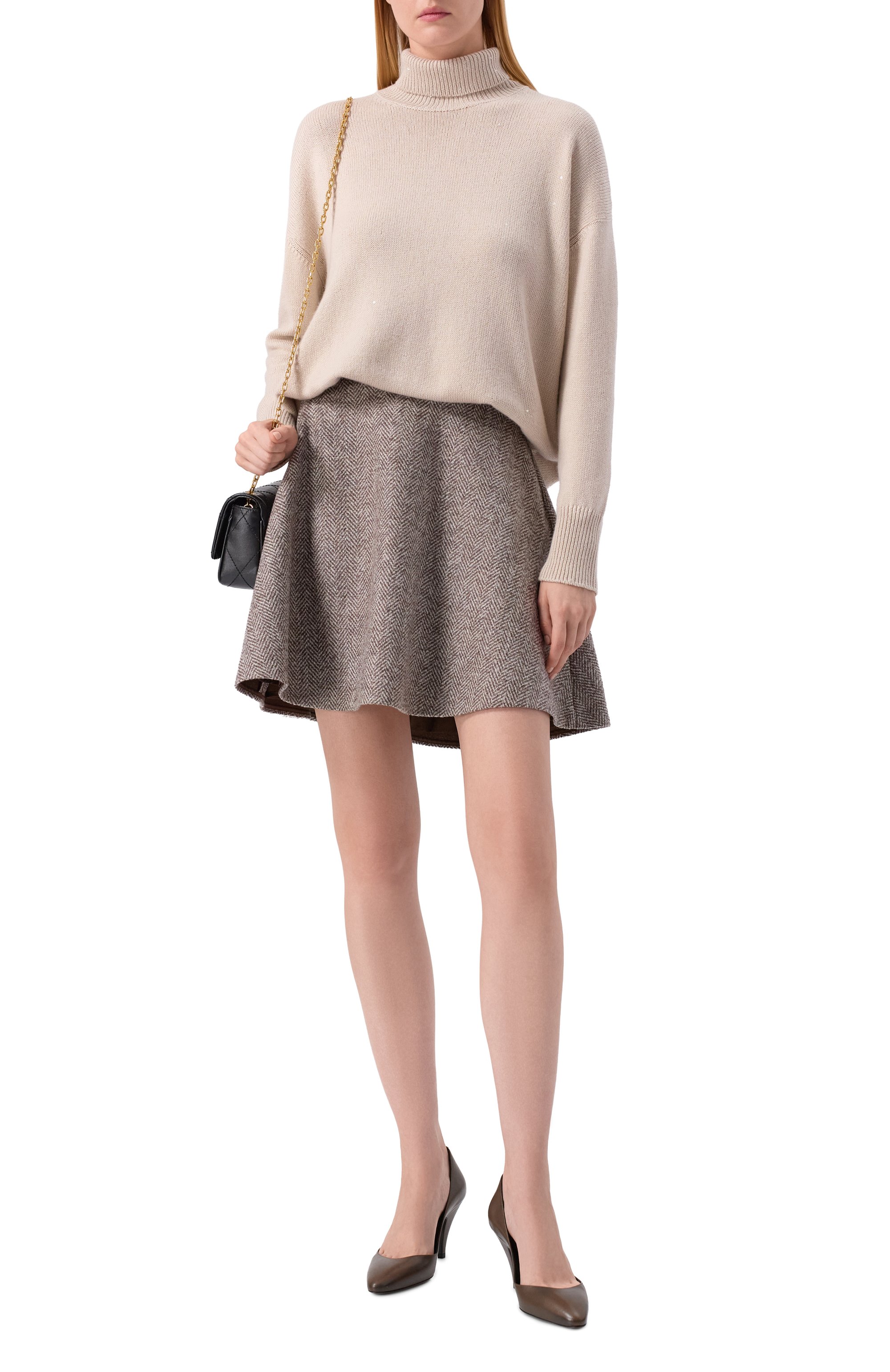 Свитер из кашемира и шелка BRUNELLO CUCINELLI, арт. M73539914, фото 2