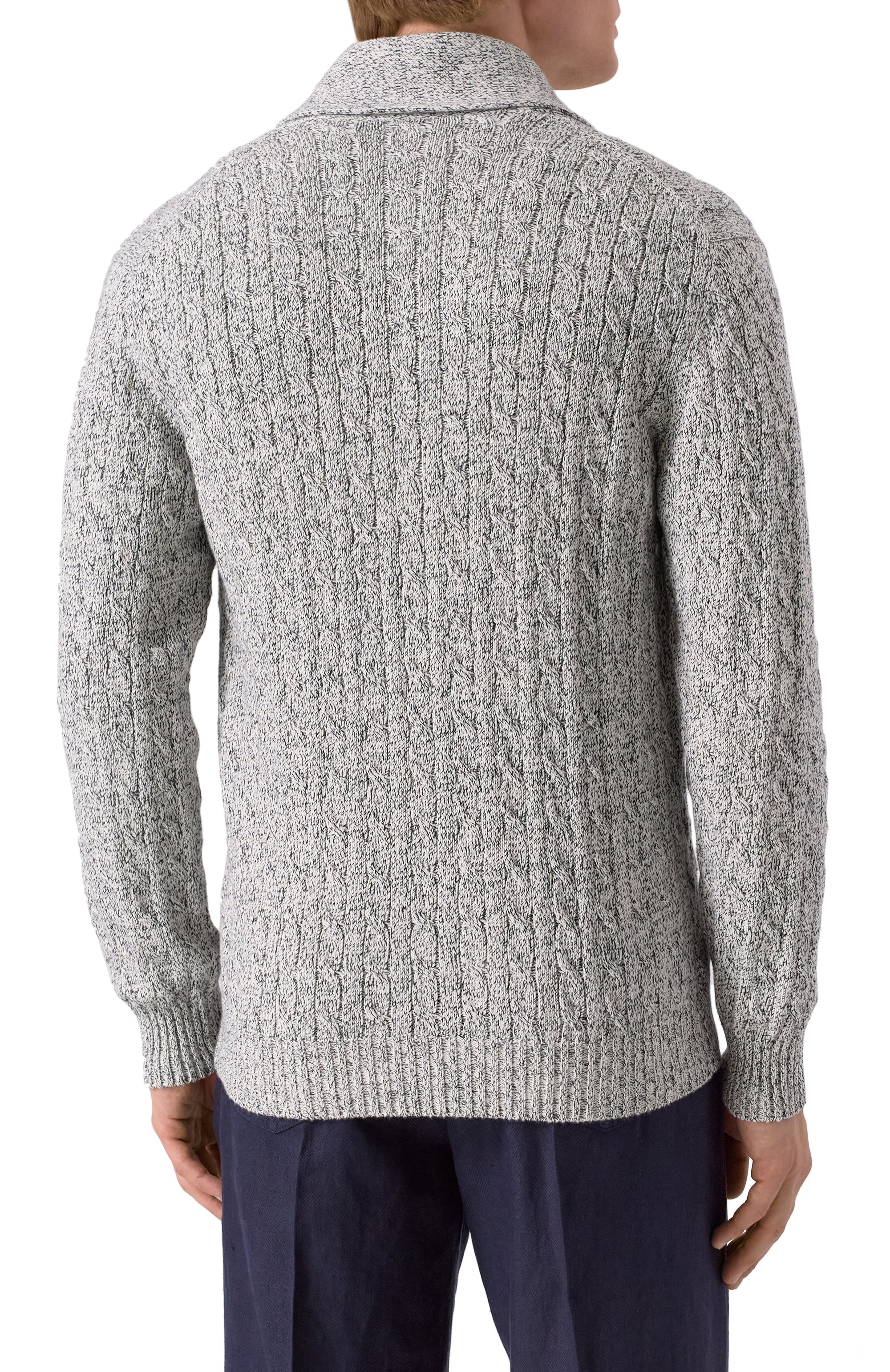 Хлопковый кардиган KITON, арт. UMK067002, фото 4