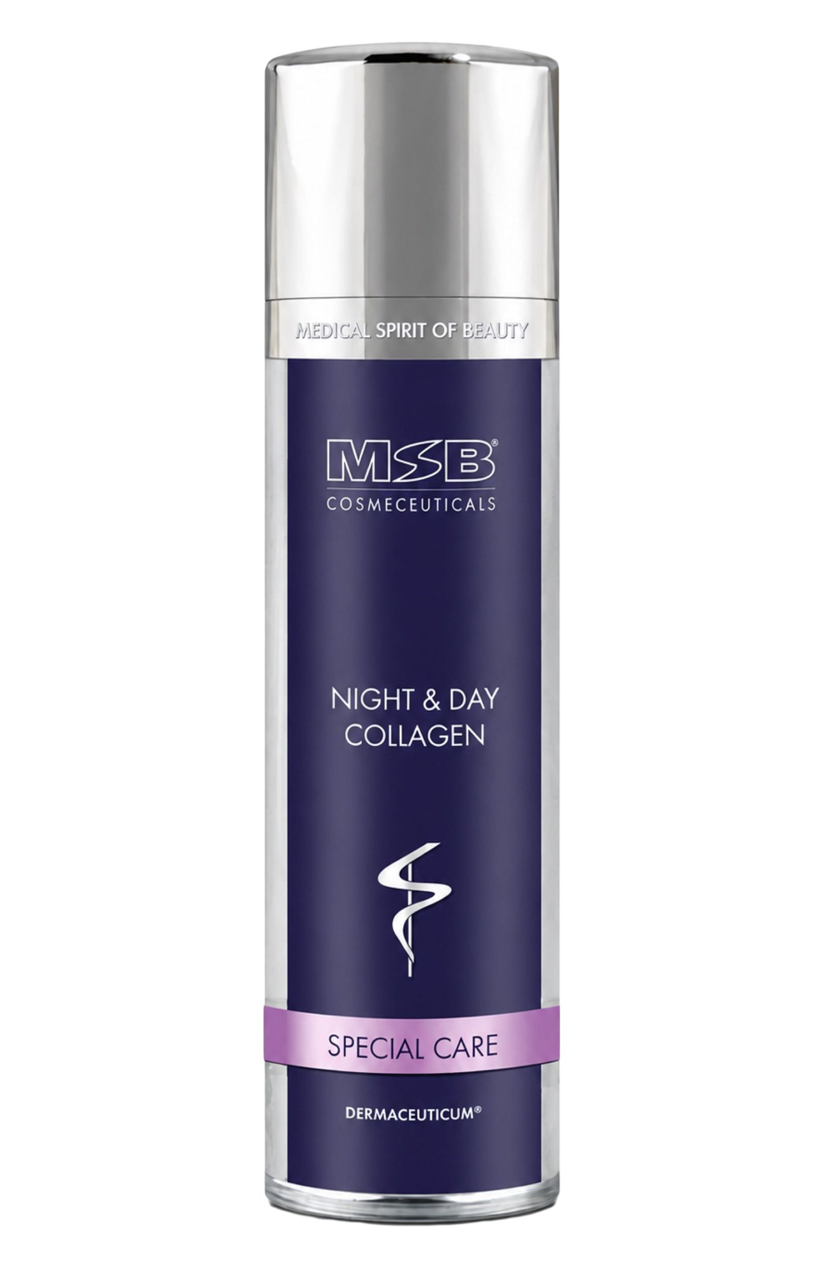 Коллагеновая сыворотка для лица night & day collagen (50ml) MSB бесцветного цвета по цене 22880 руб., арт. 01278, фото 1 Коллагеновая сыворотка для лица night & day collagen (50ml) MSB, арт. 01278, фото 1