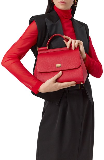 Сумка sicily large DOLCE & GABBANA, арт. BB9002/A1001_SET, фото 2