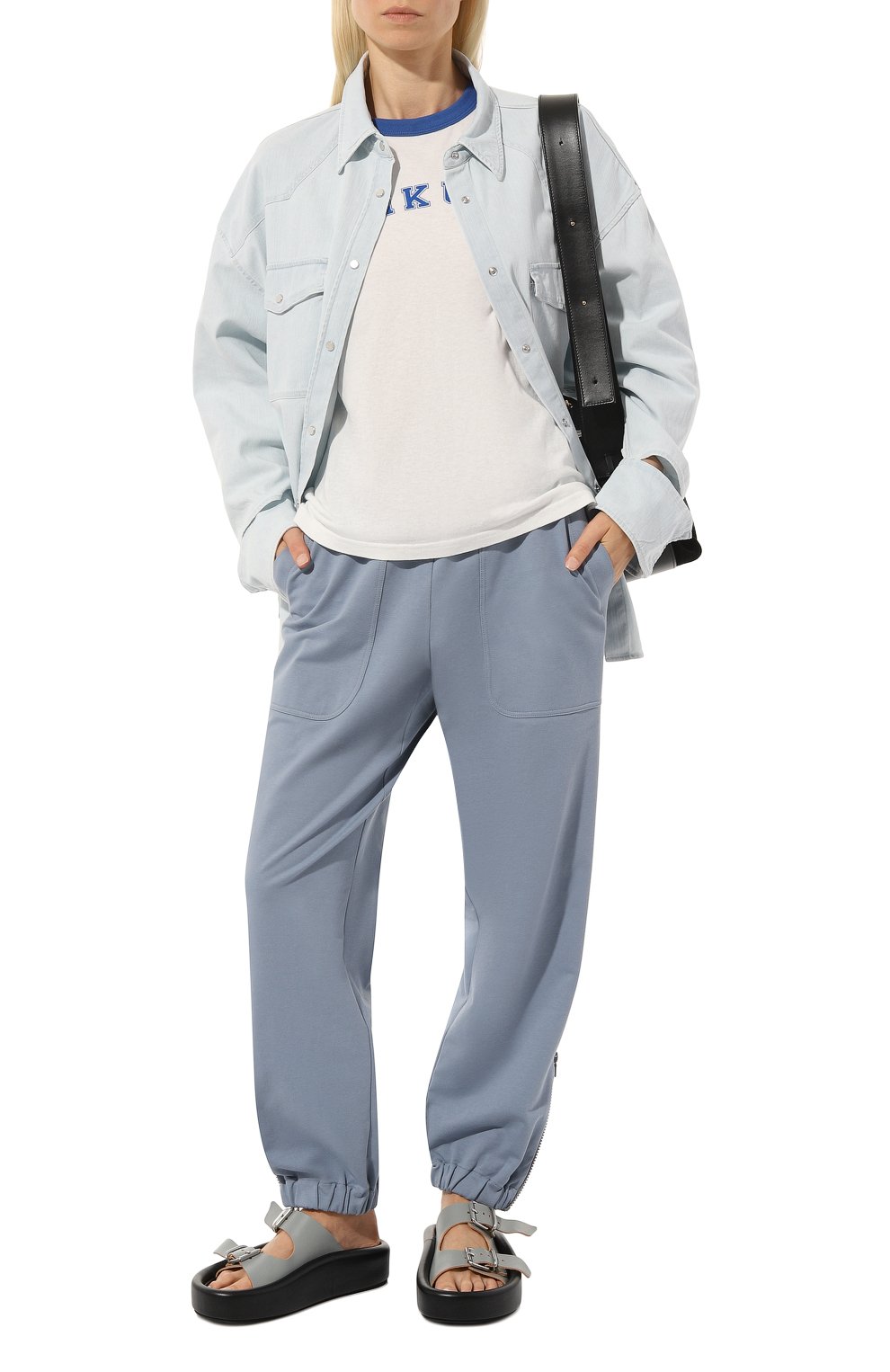 Хлопковые джоггеры BRUNELLO CUCINELLI, арт. MH827BP163, фото 2