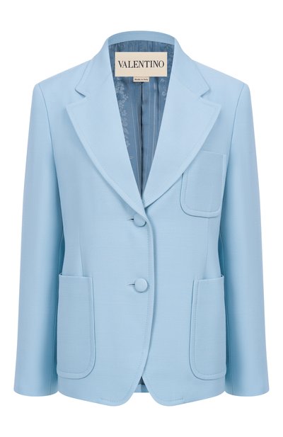 Женский жакет из шерсти и шелка VALENTINO, арт. 7B3CE4R5/1CF
