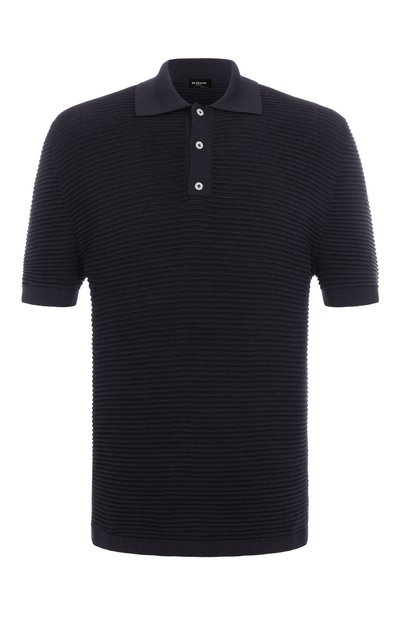 Мужская поло из шелка и хлопка KITON, арт. UMK065917