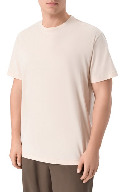 Хлопковая футболка GIORGIO BRATO, арт. TX26S1908C0TM, фото 3